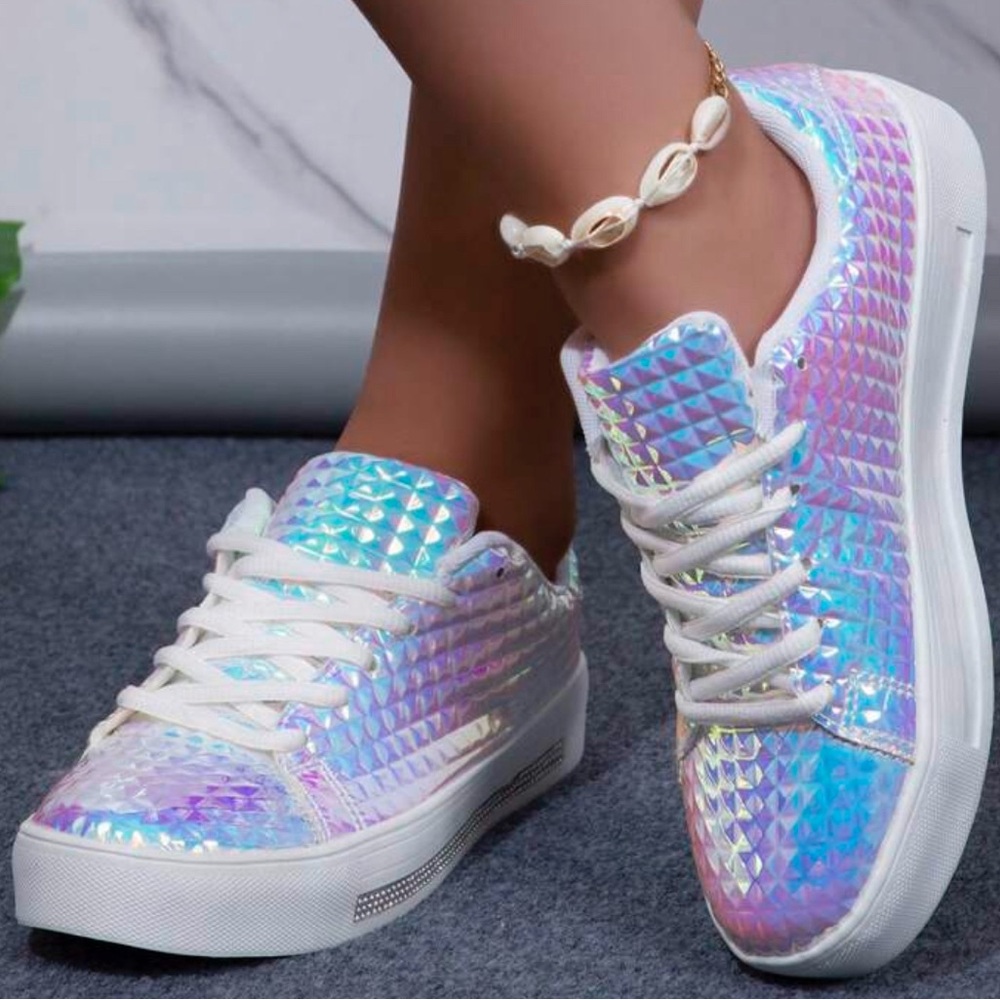 Cute sneakers bought for festival